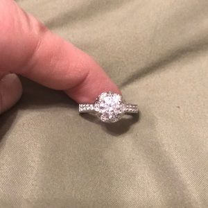 Verragio cz silver ring